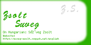 zsolt suveg business card